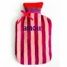 Hot water bottle Velvet Pinstripe Amour