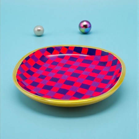 Vide poche S Smiley Fuschia