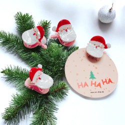 Hair clip St claus S