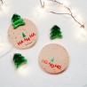 Hair clip Xmas Tree S