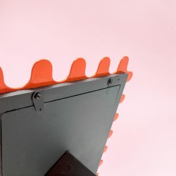 Cadre Photo Waves S Stripe Orange