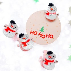 Hair clip Xmas Snowman S