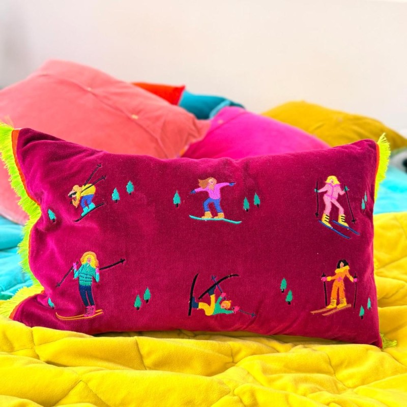 Housse de Coussin Ski berry 3050