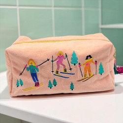 Trousse de toilette SKI XXL apricot