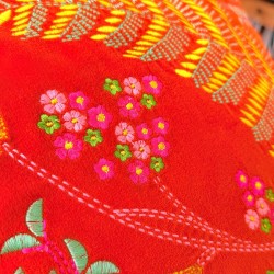 Housse de Coussin Fern brilliant orange 3050