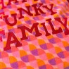 Kissenhülle Velvet Waves Happy Funky Family 5050