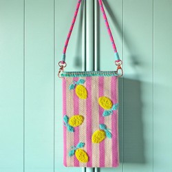 Pochette téléphone lemon