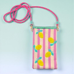 Pochette téléphone lemon