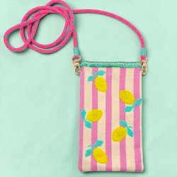 Pochette téléphone lemon