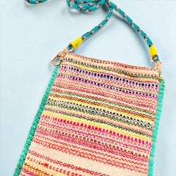 Pochette téléphone 3 smiley hearts