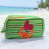 Cosmetic Bag recycled plastic crab