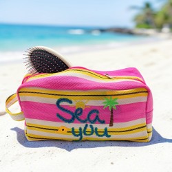 Cosmetic Bag recycled plastic Seayou