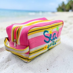 Trousse de toilette plastique recyclée Seayou