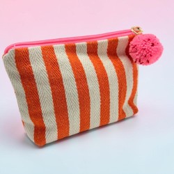 Täschchen zip Heart Kleeblatt