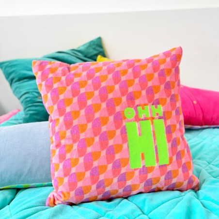 Cushion Cover Velvet Waves Oh Hi 4040