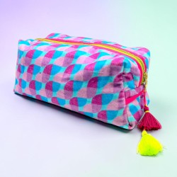 Kosmetiktasche Velvet Waves XXL