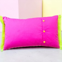 Kissenhülle Woven Stripe Limoncello 3050