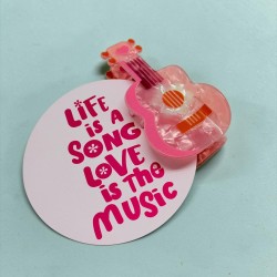 Hair clip Guitar