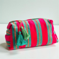 Trousse de toilette Velours Pinstripe Love S