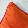 Cushion Cover Fern salmon 3050