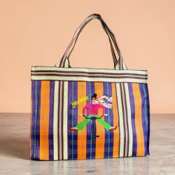 Shopper plastique recyclé Yeahh