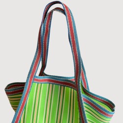 Shopper plastique recyclé triangle Yeahh