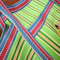 Shopper plastique recyclé triangle Yeahh