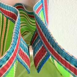 Shopper plastique recyclé triangle Yeahh