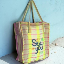 Shopper Zip recycled plastic Seayou