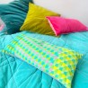 Cushion Cover Velvet greenmix 3060