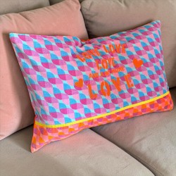 Housse de Coussin Waves Love love 4060