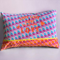 Cushion Cover Waves Love love 4060