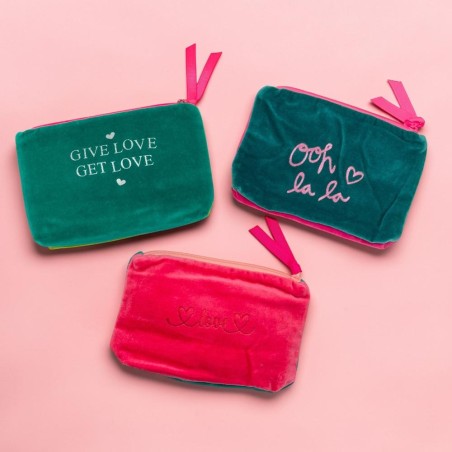 Velvet Täschen Muster Set3