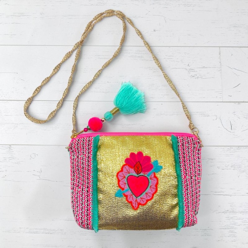 Täschchen Shoulder Heart Muster