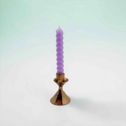 Candle Holder Brass Pompeji