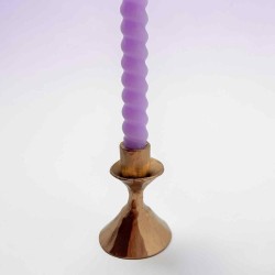 Candle Holder Brass Pompeji