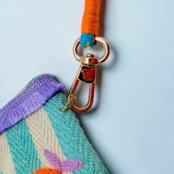 Pochette téléphone apricot