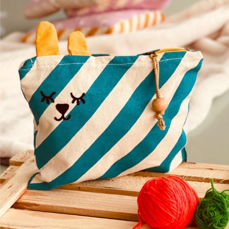 Täschchen Rabbit D-Stripe 2. Wahl