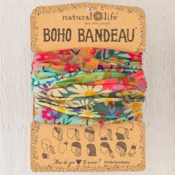 Stirn und Haarband Boho Bandeau Wildflr Border