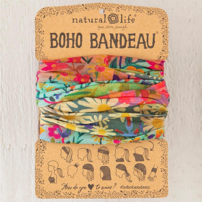 Stirn und Haarband Boho Bandeau Wildflr Border
