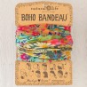 Stirn und Haarband Boho Bandeau Wildflr Border