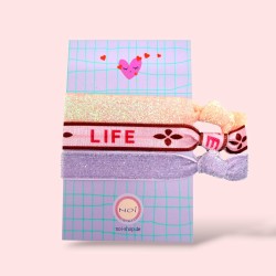 Haargummi/ Armband soft words