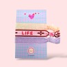 Haargummi/ Armband soft words