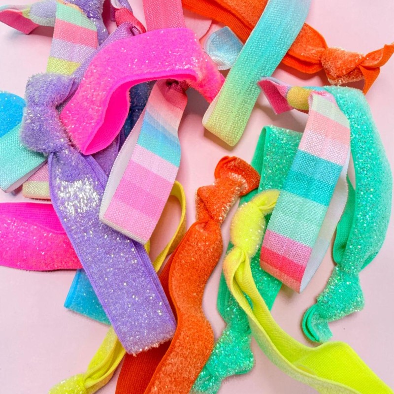 Haargummi/ Armband rainbow