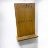 Display Bijoux Holz Muster Set 3
