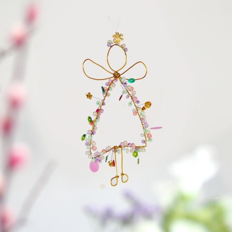 Decoration FUNKEL Engel pastell