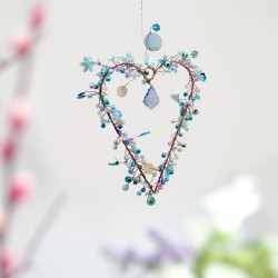 Decoration FUNKEL Herz romance sky