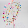 Decoration FUNKEL Herz in Kranz