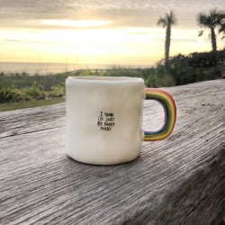 Tasse Rainbow Just Be Happy
