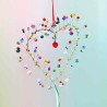 Decoration FUNKEL rotes Herz